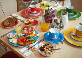 Leckeres Frühstück im Hotel Wien Zentral